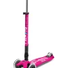 Micro Patinete Maxi Deluxe Plegable LED · Rosa*Niños Patinetes De 3 Ruedas Infantiles|Patinetes Infantiles