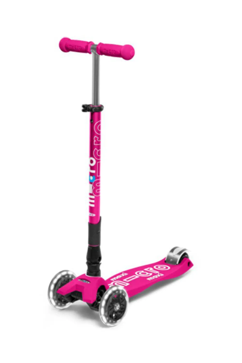 Micro Patinete Maxi Deluxe Plegable LED · Rosa*Niños Patinetes De 3 Ruedas Infantiles|Patinetes Infantiles