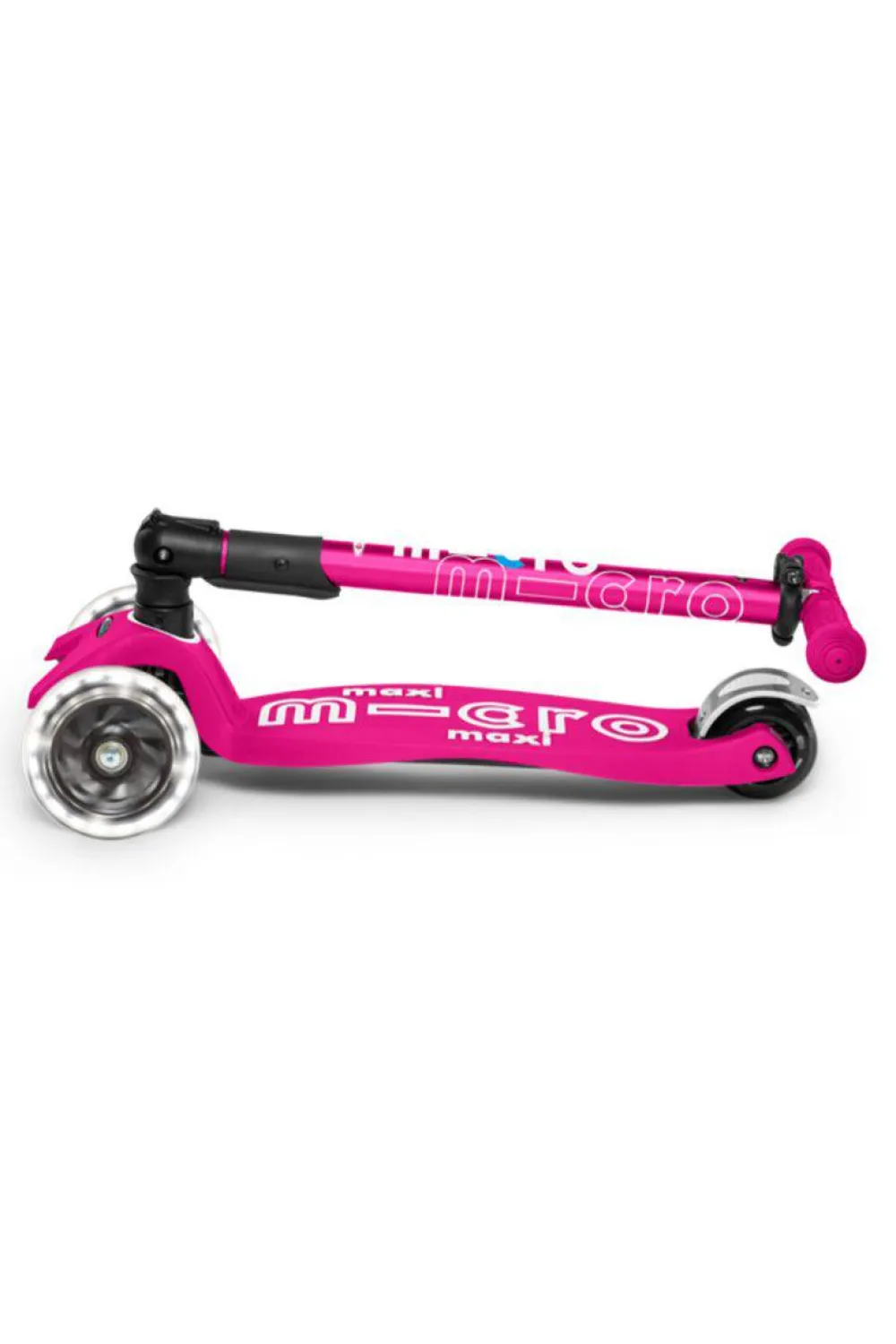 Micro Patinete Maxi Deluxe Plegable LED · Rosa*Niños Patinetes De 3 Ruedas Infantiles|Patinetes Infantiles
