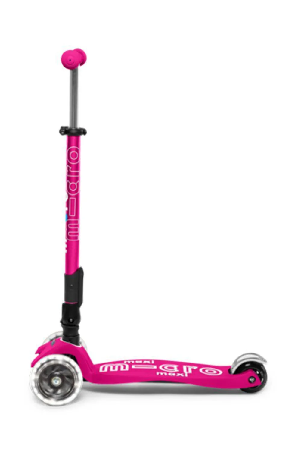 Micro Patinete Maxi Deluxe Plegable LED · Rosa*Niños Patinetes De 3 Ruedas Infantiles|Patinetes Infantiles