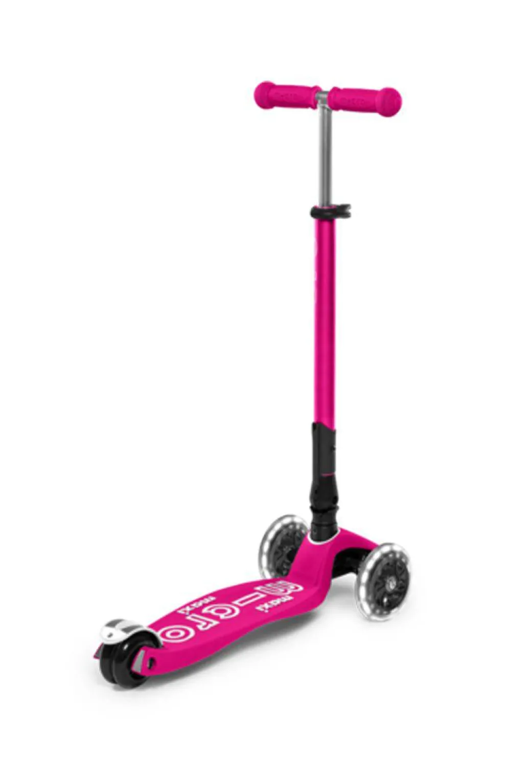 Micro Patinete Maxi Deluxe Plegable LED · Rosa*Niños Patinetes De 3 Ruedas Infantiles|Patinetes Infantiles