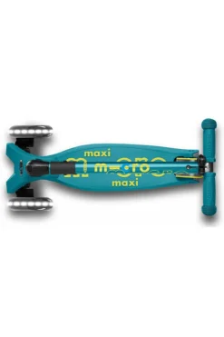 Micro Patinete Maxi Deluxe Plegable LED · Turquesa*Niños Patinetes De 3 Ruedas Infantiles|Patinetes Infantiles