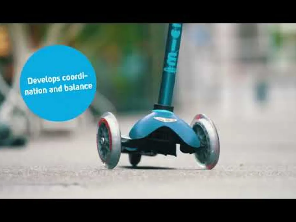 Micro Patinete Mini Deluxe · ECO LED Verde*Niños Patinetes De 3 Ruedas Infantiles|Patinetes Infantiles