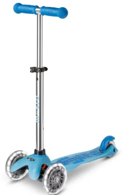 Micro Patinete Mini Deluxe Glow LED · Azul*Niños Patinetes De 3 Ruedas Infantiles|Patinetes Infantiles