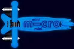 Micro Patinete Mini Deluxe Glow LED · Azul*Niños Patinetes De 3 Ruedas Infantiles|Patinetes Infantiles