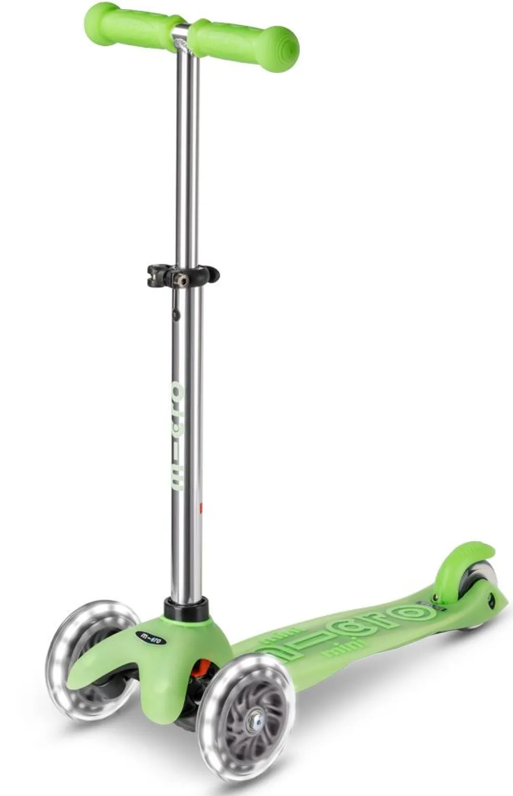 Micro Patinete Mini Deluxe Glow LED · Verde Lima*Niños Patinetes De 3 Ruedas Infantiles|Patinetes Infantiles