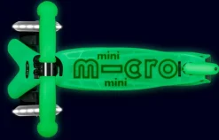 Micro Patinete Mini Deluxe Glow LED · Verde Lima*Niños Patinetes De 3 Ruedas Infantiles|Patinetes Infantiles