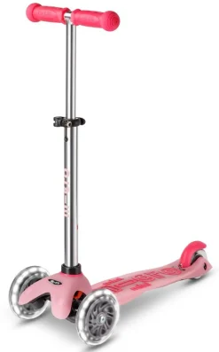 Micro Patinete Mini Deluxe Glow LED · Rosa*Niños Patinetes De 3 Ruedas Infantiles|Patinetes Infantiles