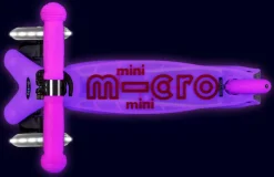 Micro Patinete Mini Deluxe Glow LED · Rosa*Niños Patinetes De 3 Ruedas Infantiles|Patinetes Infantiles