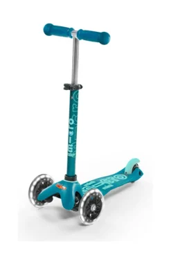 Micro Patinete Mini Deluxe LED · Aqua*Niños Patinetes De 3 Ruedas Infantiles|Patinetes Infantiles