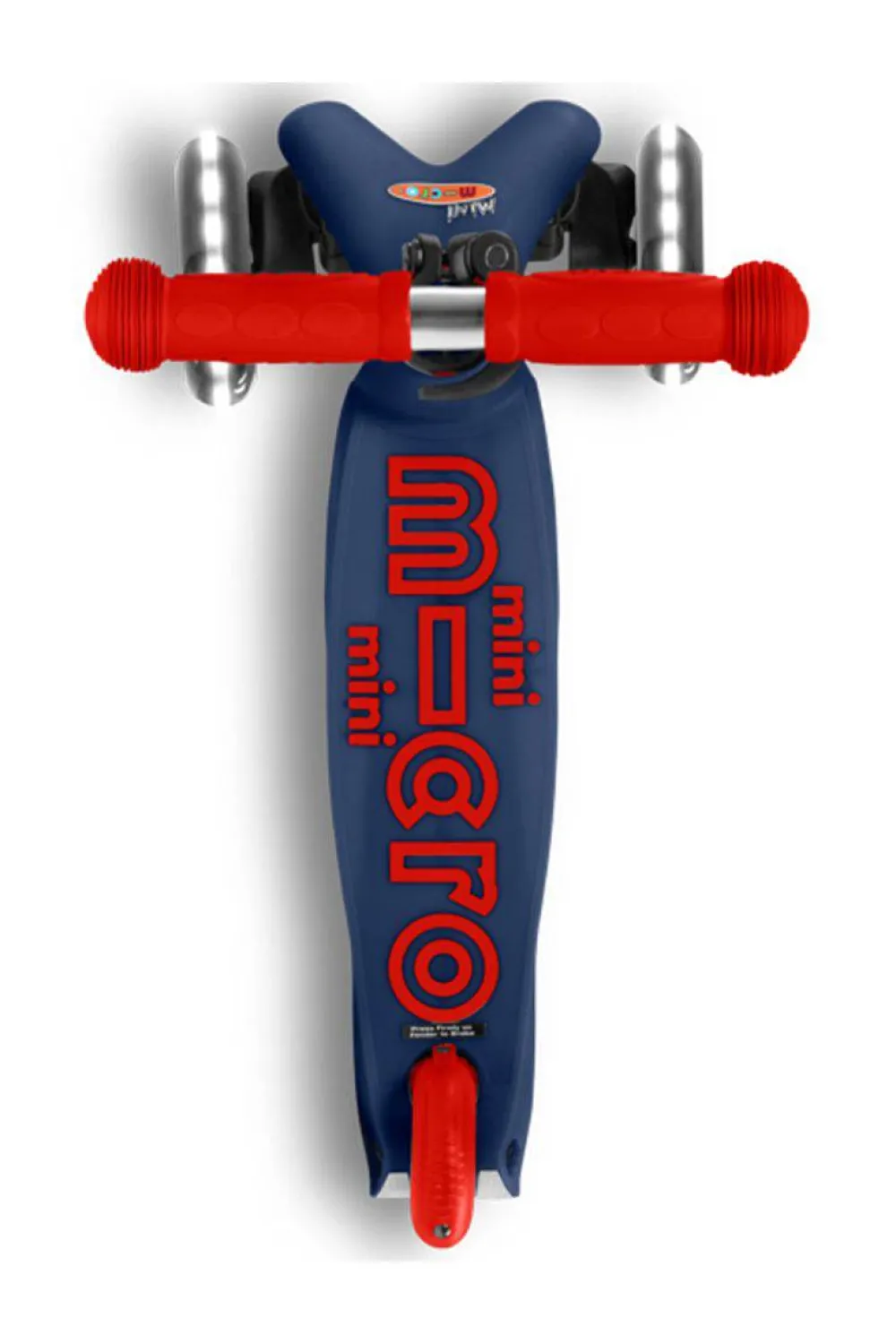 Micro Patinete Mini Deluxe LED · Azul/Rojo*Niños Patinetes De 3 Ruedas Infantiles|Patinetes Infantiles