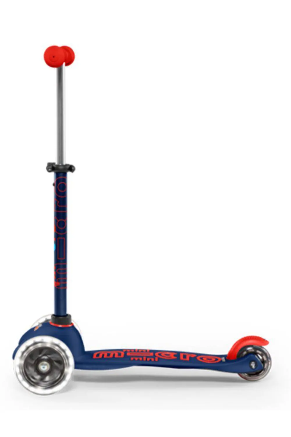 Micro Patinete Mini Deluxe LED · Azul/Rojo*Niños Patinetes De 3 Ruedas Infantiles|Patinetes Infantiles