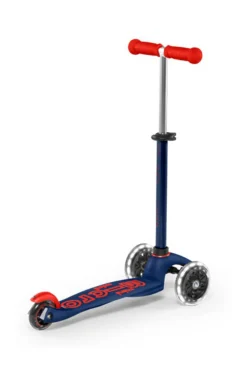 Micro Patinete Mini Deluxe LED · Azul/Rojo*Niños Patinetes De 3 Ruedas Infantiles|Patinetes Infantiles