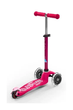 Micro Patinete Mini Deluxe LED · Rosa*Niños Patinetes De 3 Ruedas Infantiles|Patinetes Infantiles