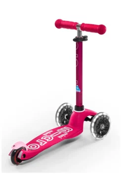 Micro Patinete Mini Deluxe LED · Rosa*Niños Patinetes De 3 Ruedas Infantiles|Patinetes Infantiles