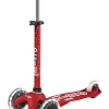 Micro Patinete Mini Deluxe LED · Rojo*Niños Patinetes De 3 Ruedas Infantiles|Patinetes Infantiles