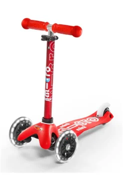 Micro Patinete Mini Deluxe LED · Rojo*Niños Patinetes De 3 Ruedas Infantiles|Patinetes Infantiles
