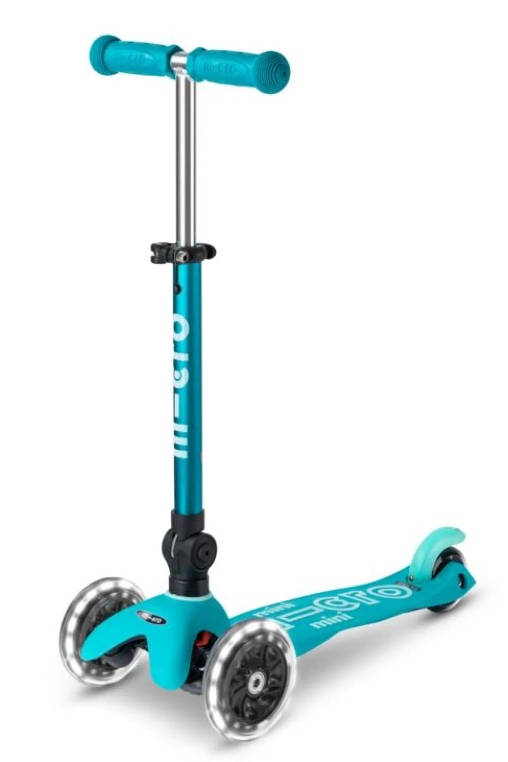 Micro Patinete Mini Deluxe Plegable LED · Aqua*Niños Patinetes De 3 Ruedas Infantiles|Patinetes Infantiles