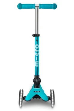 Micro Patinete Mini Deluxe Plegable LED · Aqua*Niños Patinetes De 3 Ruedas Infantiles|Patinetes Infantiles
