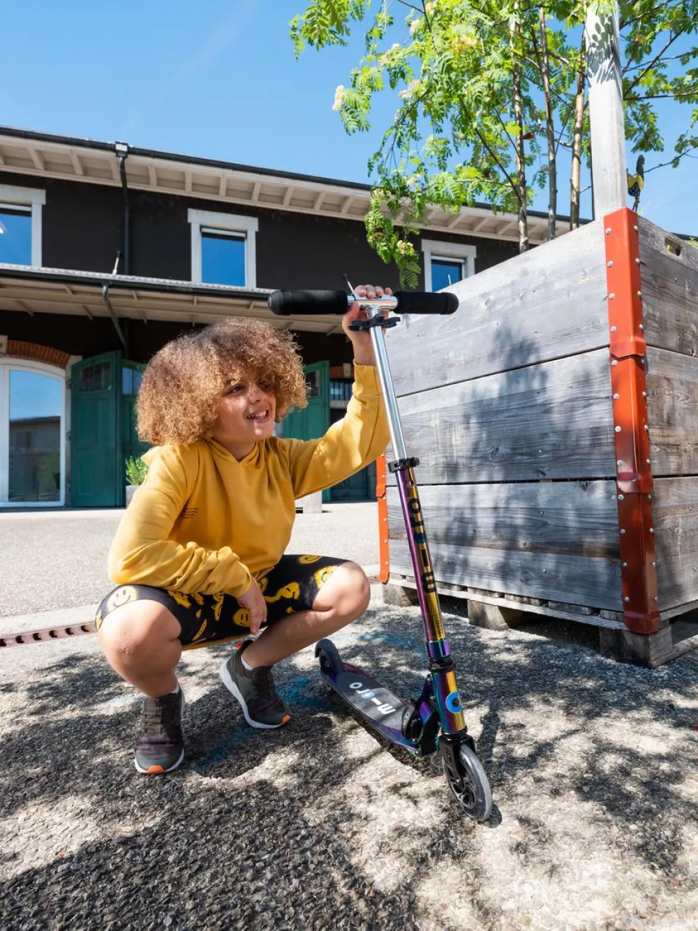 Micro Patinete Neochrome LED*Niños Patinetes Infantiles|Patinete Micro