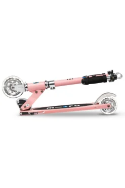 Micro Patinete Sprite LED · Rosa Pastel*Niños Patinetes Infantiles|Patinete Micro