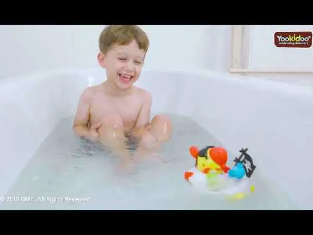 Yookidoo Pato Jet Crea un Bombero ·*Niños Juguetes De Baño