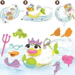 Yookidoo Pato Jet Crea una Sirena ·*Niños Juguetes De Baño