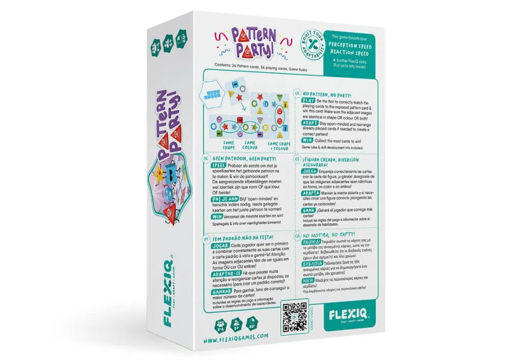 FlexiQ Pattern Party! ·*Niños Flexiq|Juegos De Lógica