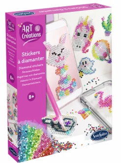 Sentosphere Pegatinas con Diamantes ·*Niños Kit De Manualidades