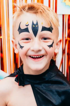 Great Pretenders Pegatinas de cara Batman ·*Niños Disfraces Infantiles