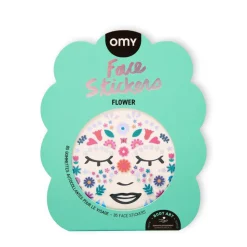 OMY Pegatinas de cara Flower ·*Niños Disfraces Infantiles