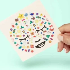 OMY Pegatinas de cara HoHoHo ·*Niños Disfraces Infantiles
