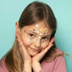 OMY Pegatinas de cara HoHoHo ·*Niños Disfraces Infantiles
