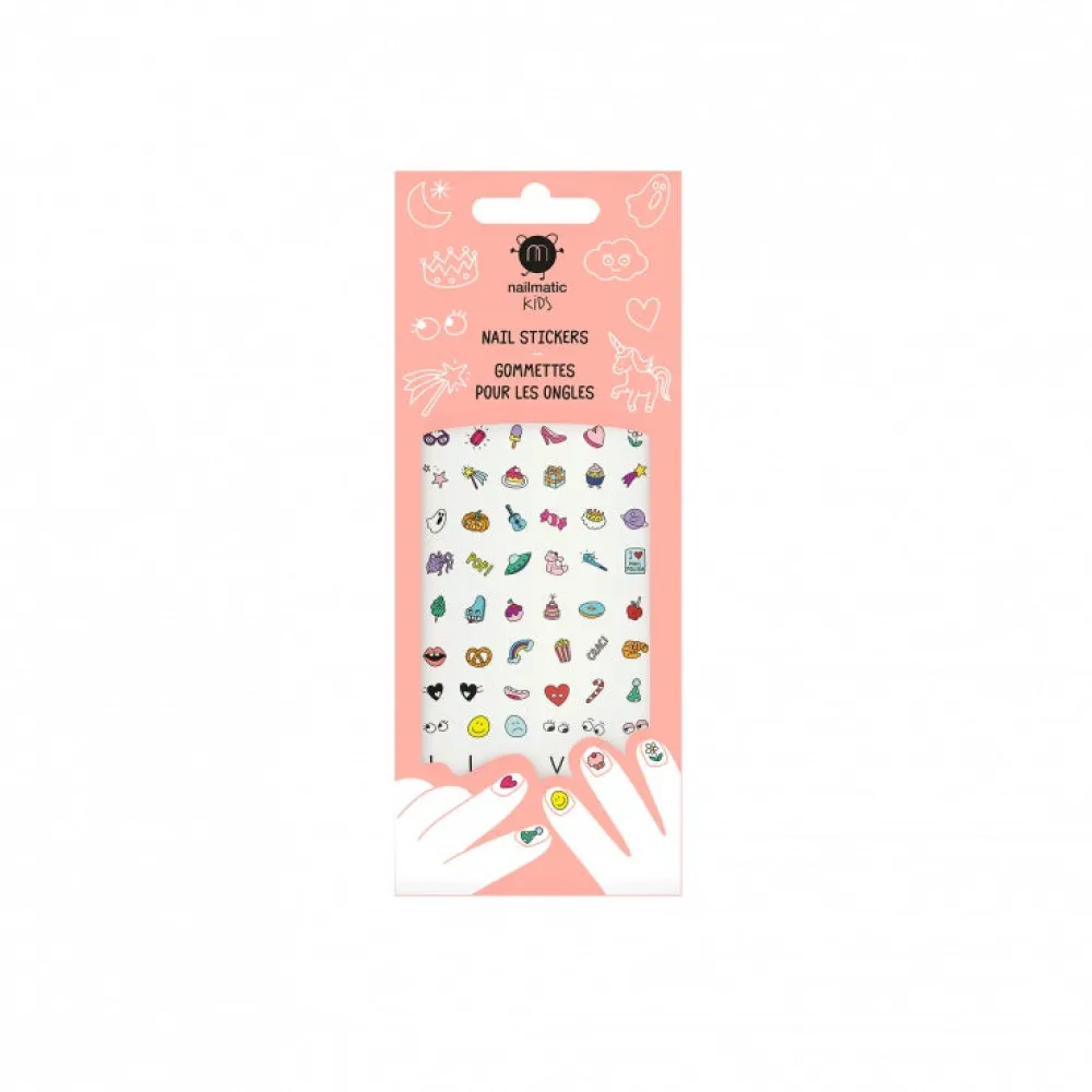 Nailmatic Pegatinas Manicura Coral ·*Niños Pegatinas Para Uñas|Pintauñas Para Niñas Y Niños
