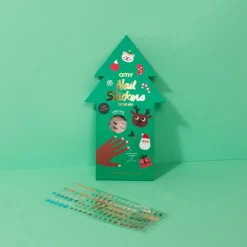 OMY Pegatinas para uñas Ho ho ho*Niños Kits Manualidades Navidad|Pegatinas Para Uñas