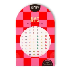 OMY Pegatinas para uñas New York*Niños Pegatinas Para Uñas|Pintauñas Para Niñas Y Niños