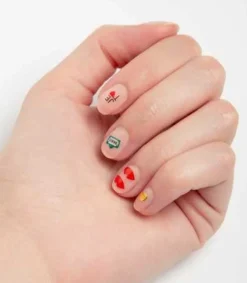 OMY Pegatinas para uñas Paris*Niños Pegatinas Para Uñas|Pintauñas Para Niñas Y Niños