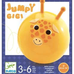 Djeco Pelota saltarina Jumpy Gigi ·*Niños Muñecos Saltarines