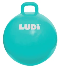 Ludi Pelota saltarina XXL azul ·*Niños Muñecos Saltarines