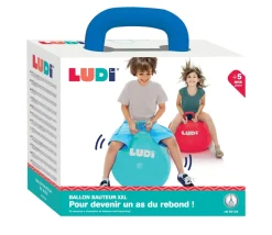 Ludi Pelota saltarina XXL azul ·*Niños Muñecos Saltarines