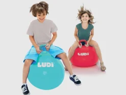 Ludi Pelota saltarina XXL azul ·*Niños Muñecos Saltarines