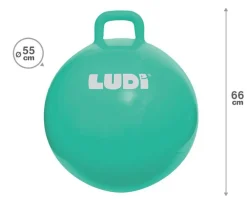 Ludi Pelota saltarina XXL azul ·*Niños Muñecos Saltarines