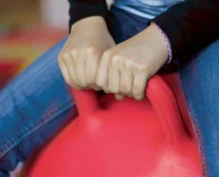 Ludi Pelota saltarina XXL roja ·*Niños Muñecos Saltarines
