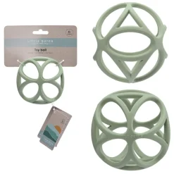 Little Dutch Pelota sensorial silicona verde ·*Niños Mordedores