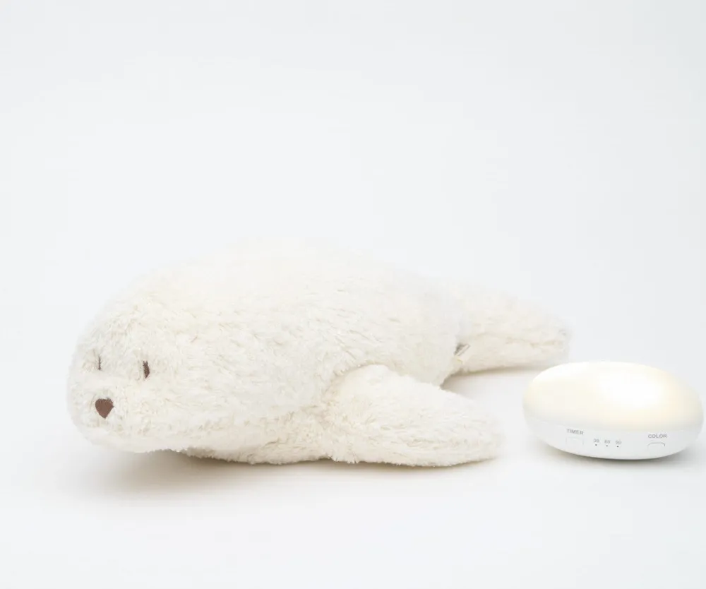 Moonie Peluche Luz - Sonido Seal Orgánico 2.0 Polar*Niños Muñecos Blanditos|Peluches