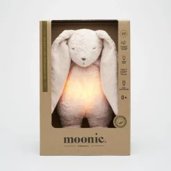 Moonie Peluche Luz-Sonido Conejo 2.0 Rose*Niños Muñecos Blanditos|Peluches