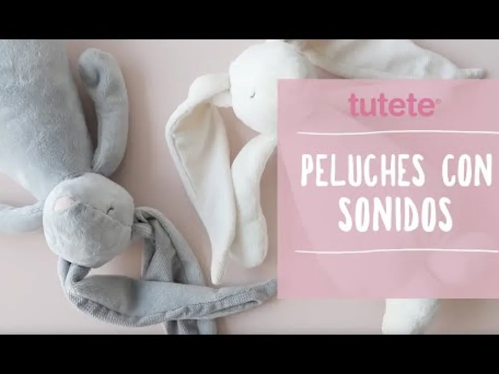 Moonie Peluche Luz-Sonido Conejo Orgánico 2.0 Polar*Niños Muñecos Blanditos|Peluches