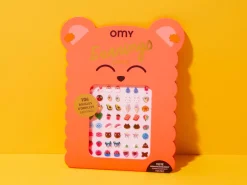 Omy Pendientes pegatinas Kawaii ·*Niños Pendientes De Pegatina|Tatuajes Para Niños