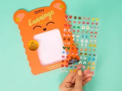 Omy Pendientes pegatinas Kawaii ·*Niños Pendientes De Pegatina|Tatuajes Para Niños