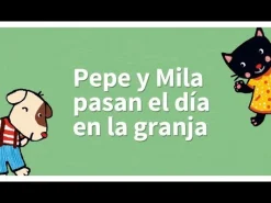 SM Pepe & Mila pasan el día en la granja*Niños Libros Musicales Y Con Sonido|Libros Manipulativos